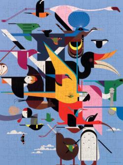 Wings of the World Contemporary & Modern Art Jigsaw Puzzle By Pomegranate