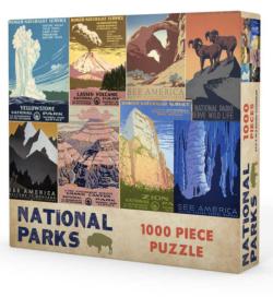 National Parks National Parks Jigsaw Puzzle By Gibbs Smith