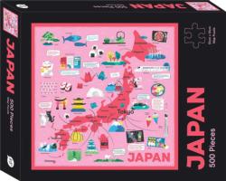 Japan Map Japan Jigsaw Puzzle By Hardie Grant
