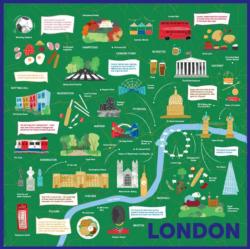 London Map Collage Jigsaw Puzzle By Hardie Grant