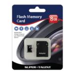 Super Talent 8GB Micro SDHC Memory Card w/ Adapter