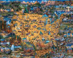 National Parks National Parks Jigsaw Puzzle By Dowdle Folk Art