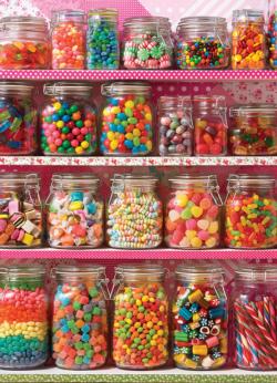 Candy Shelf Food and Drink Jigsaw Puzzle By Jack Pine