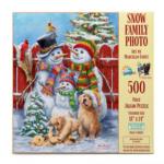 Snow Family Photo 500