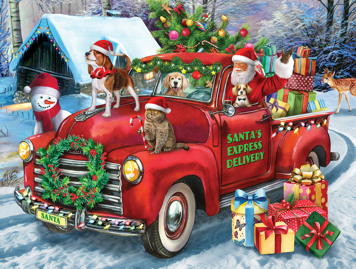 Santa's Delivery  Truck 300