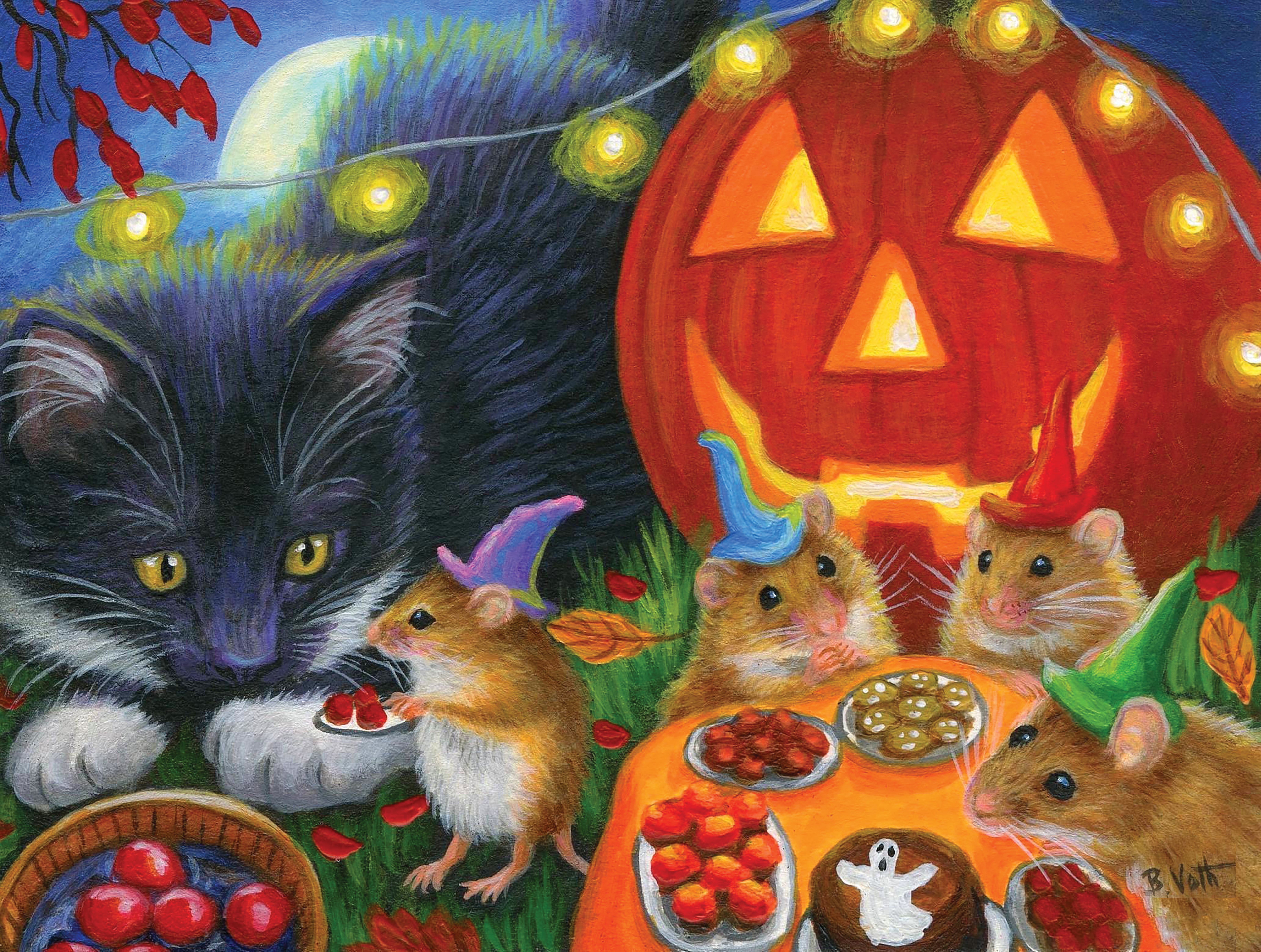 Whiskers' Halloween Eve
