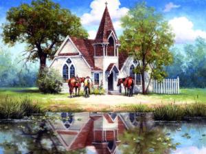 Reflections of a Country Church 1000