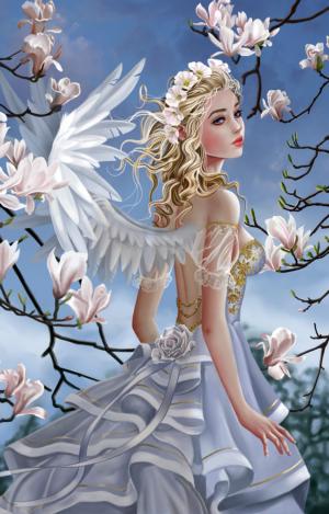 Angel and Magnolias 1000